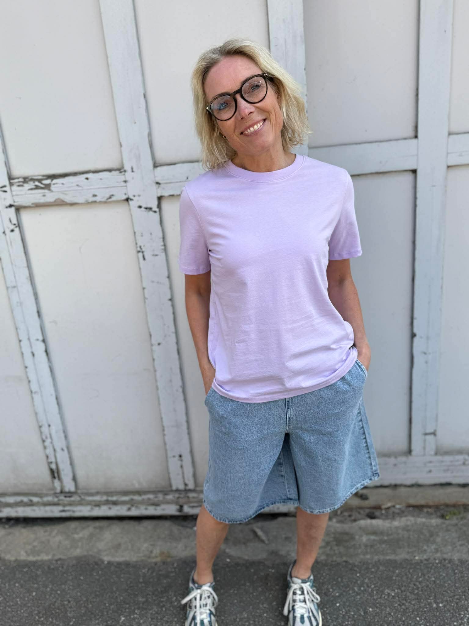 PCRIA T-Shirt - Pastel Lilac